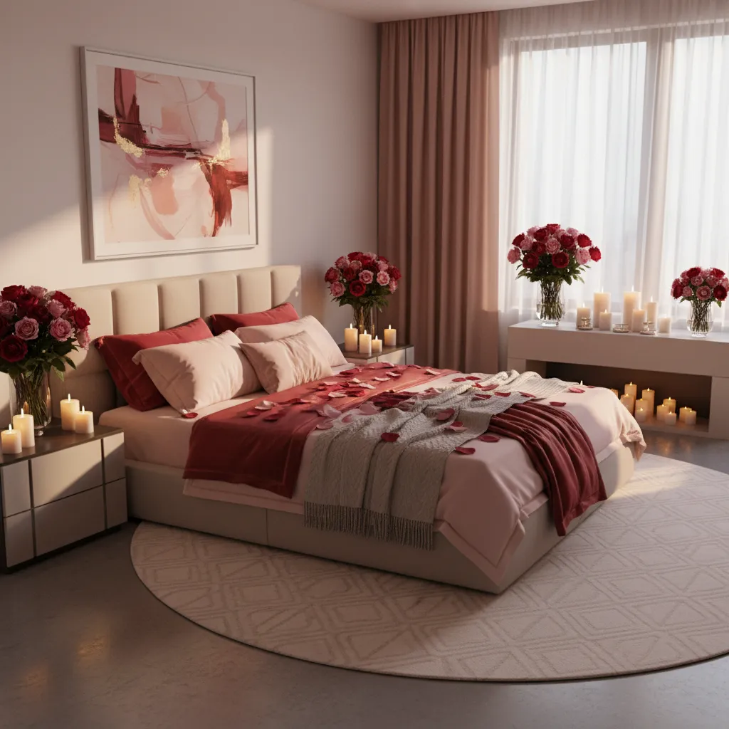 10 Ways to Decorate Bedroom for Valentines Day