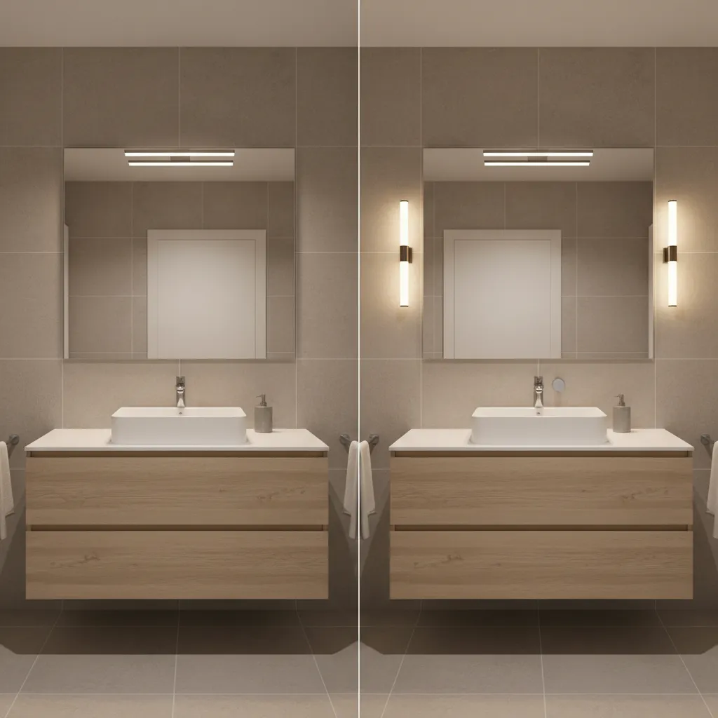 Vanity Light Bar vs Multiple Vanity Lights Which Layout Works Best
