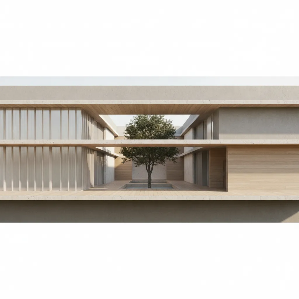 4 BHK Future-Ready Vastu Floor Plan in 3D