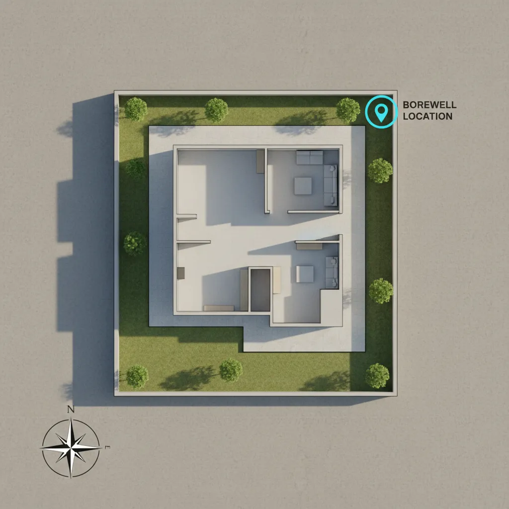 Best Borewell Directions in Vastu: Northeast vs Other Plot Zones