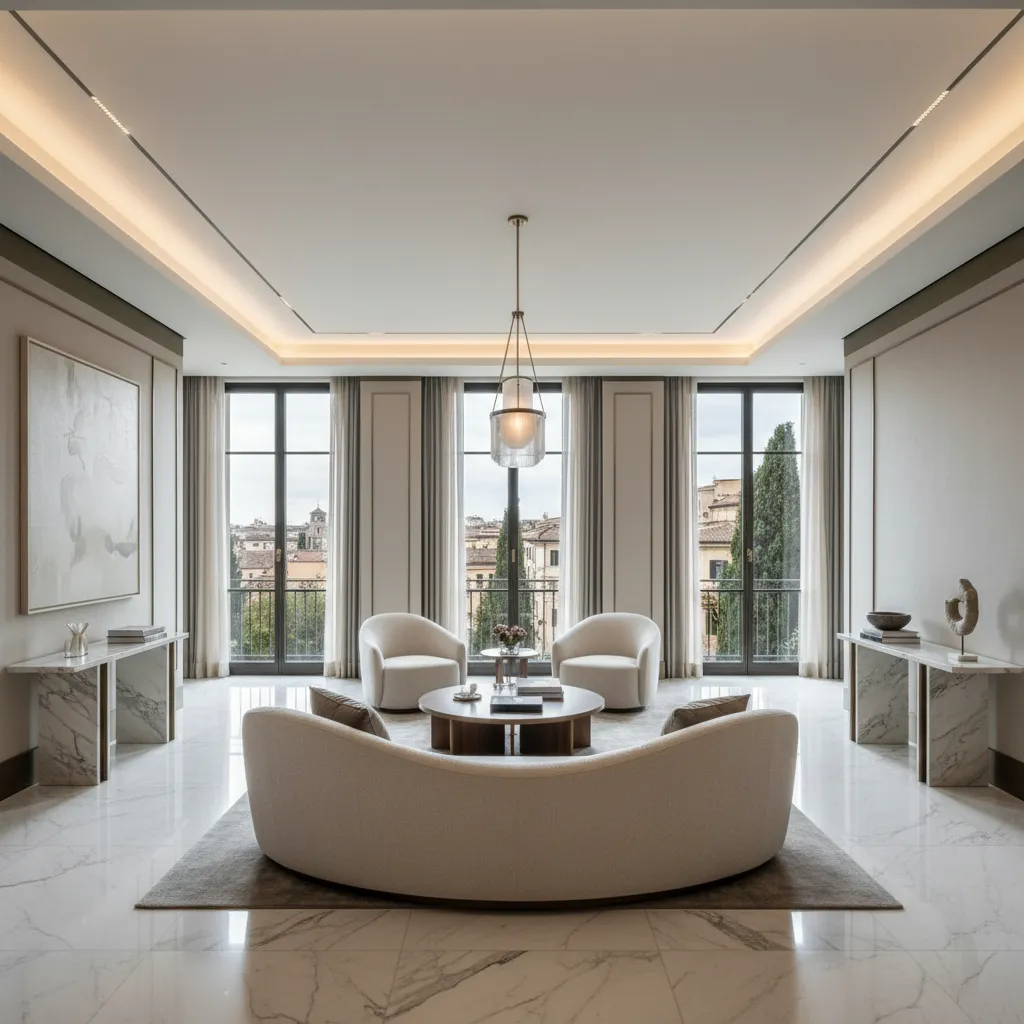 Vastu-Compliant Italian Interior Design for Luxury Apartments