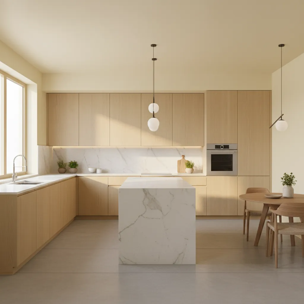 Colour Combination for Kitchen Walls According to Vastu