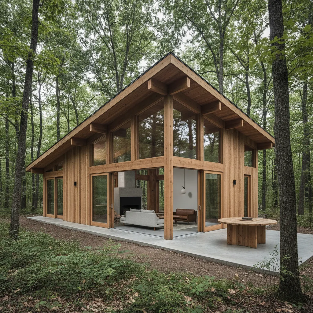 Diseños de ventanas para casas de madera