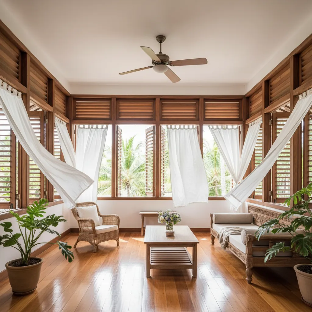 Ventilasi silang pada rumah jadul