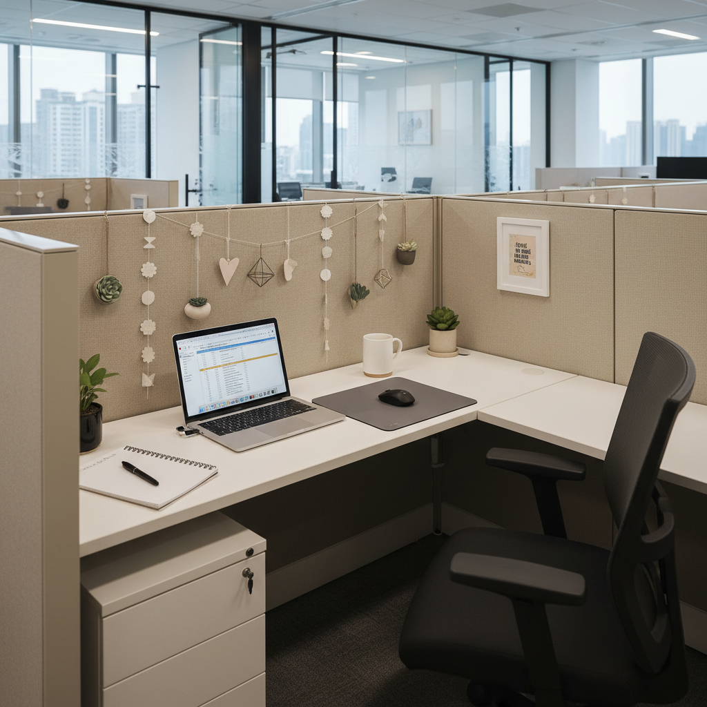 Small Cubicle Desk Too Small? Small Cubicle Birthday Decorations That Fit