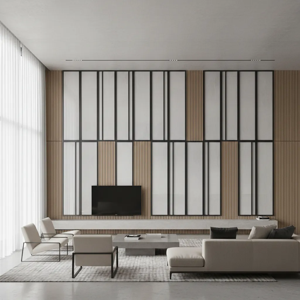 How Interior Designers Approach Vertical Decor on Long Walls