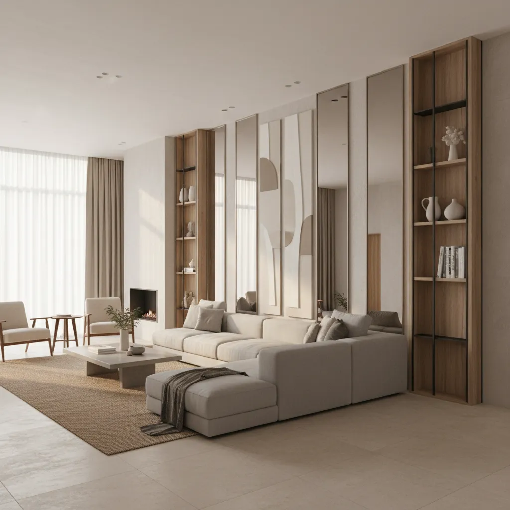 Choosing the Right Vertical Decor Elements for a Long Wall