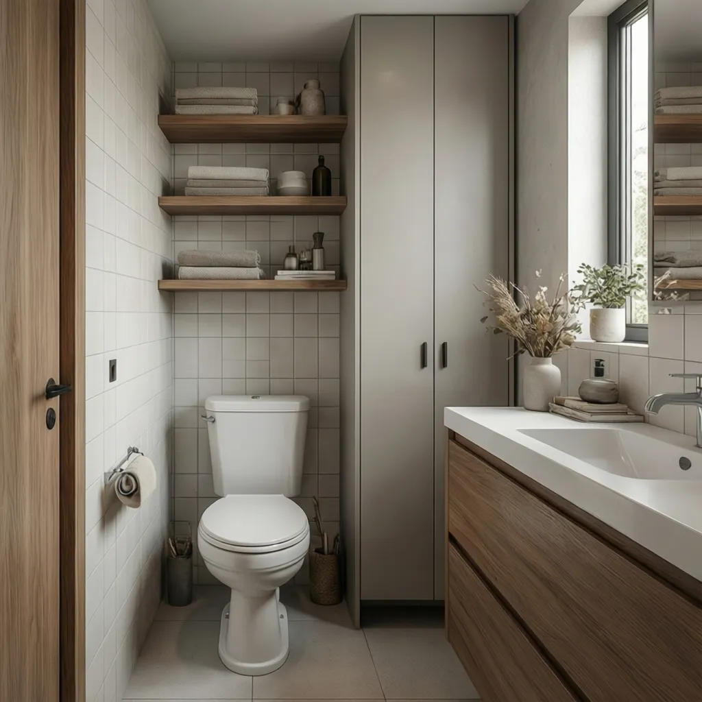 How to Maximize Vertical Storage in a Small 5x9 Bathroom