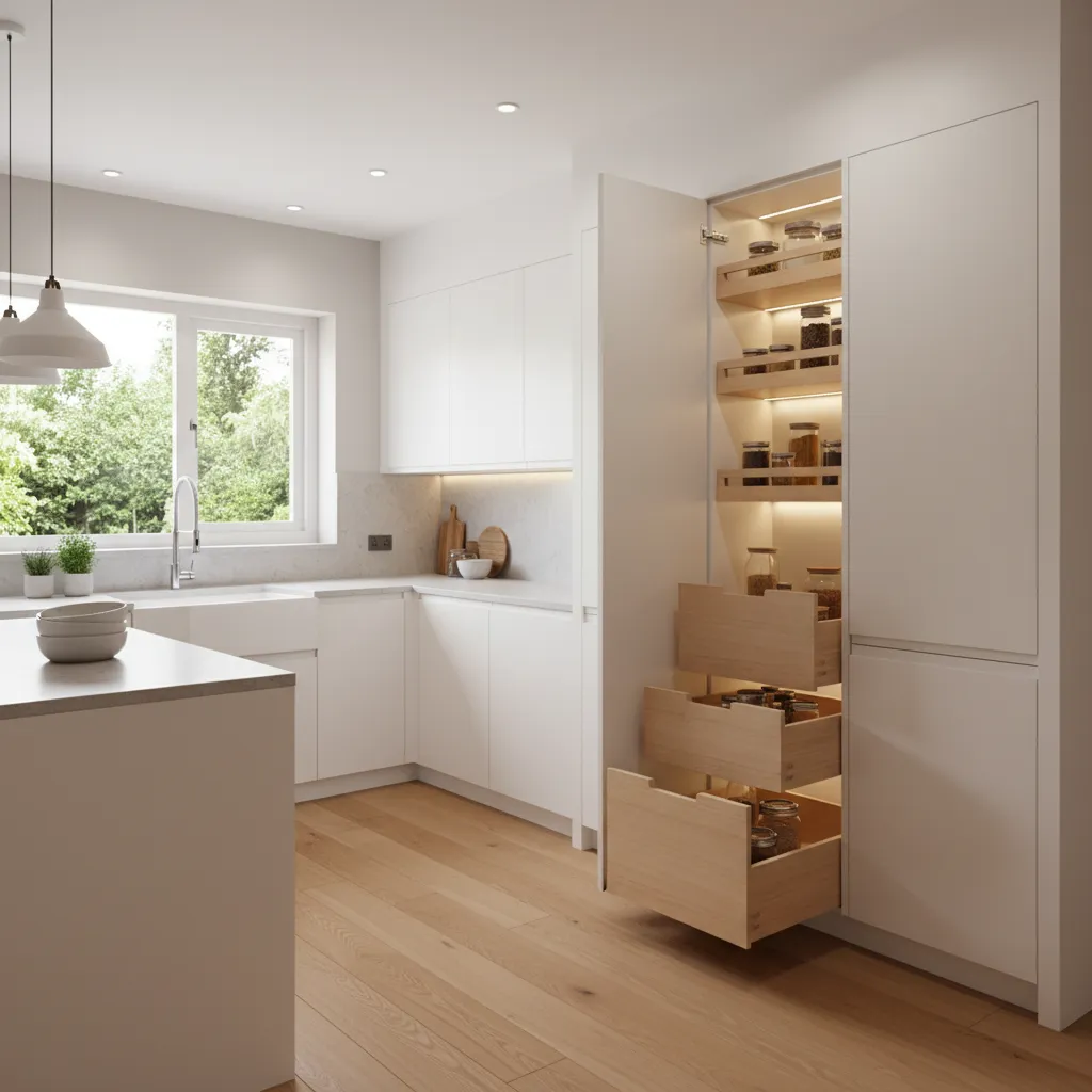 ceiling height cabinets maximizing storage in a small kitchen