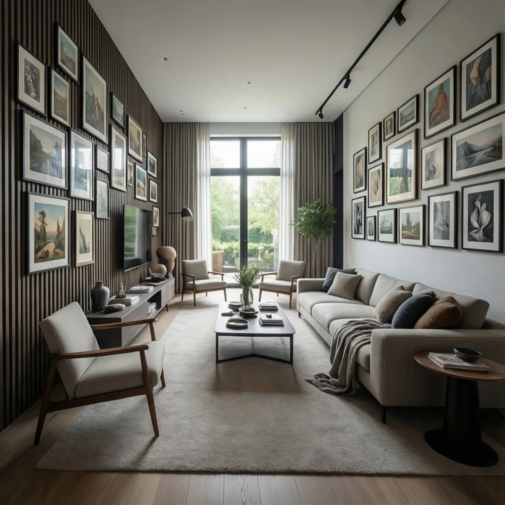 Vertical vs Horizontal Wall Decor Layouts for Long Walls