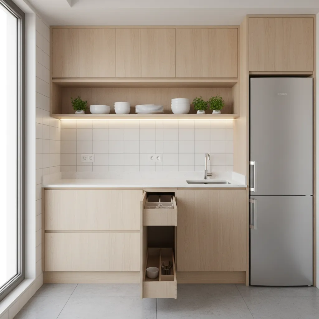 How to Manage a Very Small Kitchen Without Losing Function