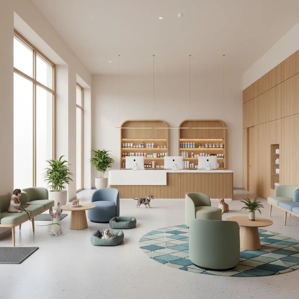 Diseño de interiores clínicas veterinarias: guía práctica