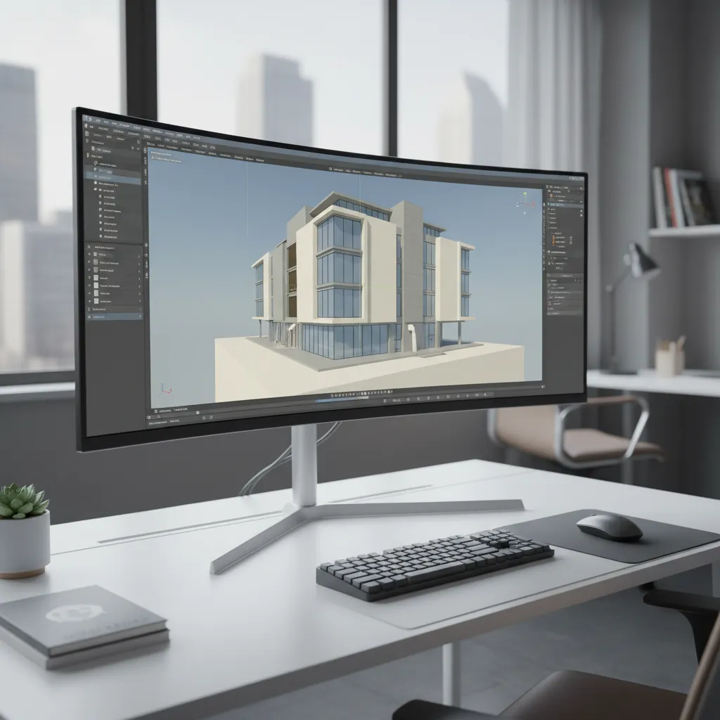 3D modeling viewport settings showing reduced shading and optimized preview mode