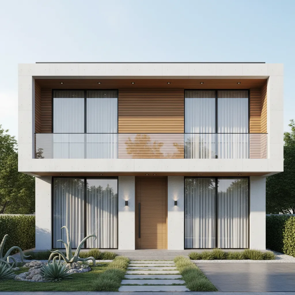 Mẫu thiết kế nhà biệt thự 2 tầng 100m2 đẹp và tối ưu công năng