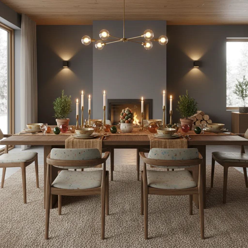 Creating a Cohesive Retro Christmas Theme