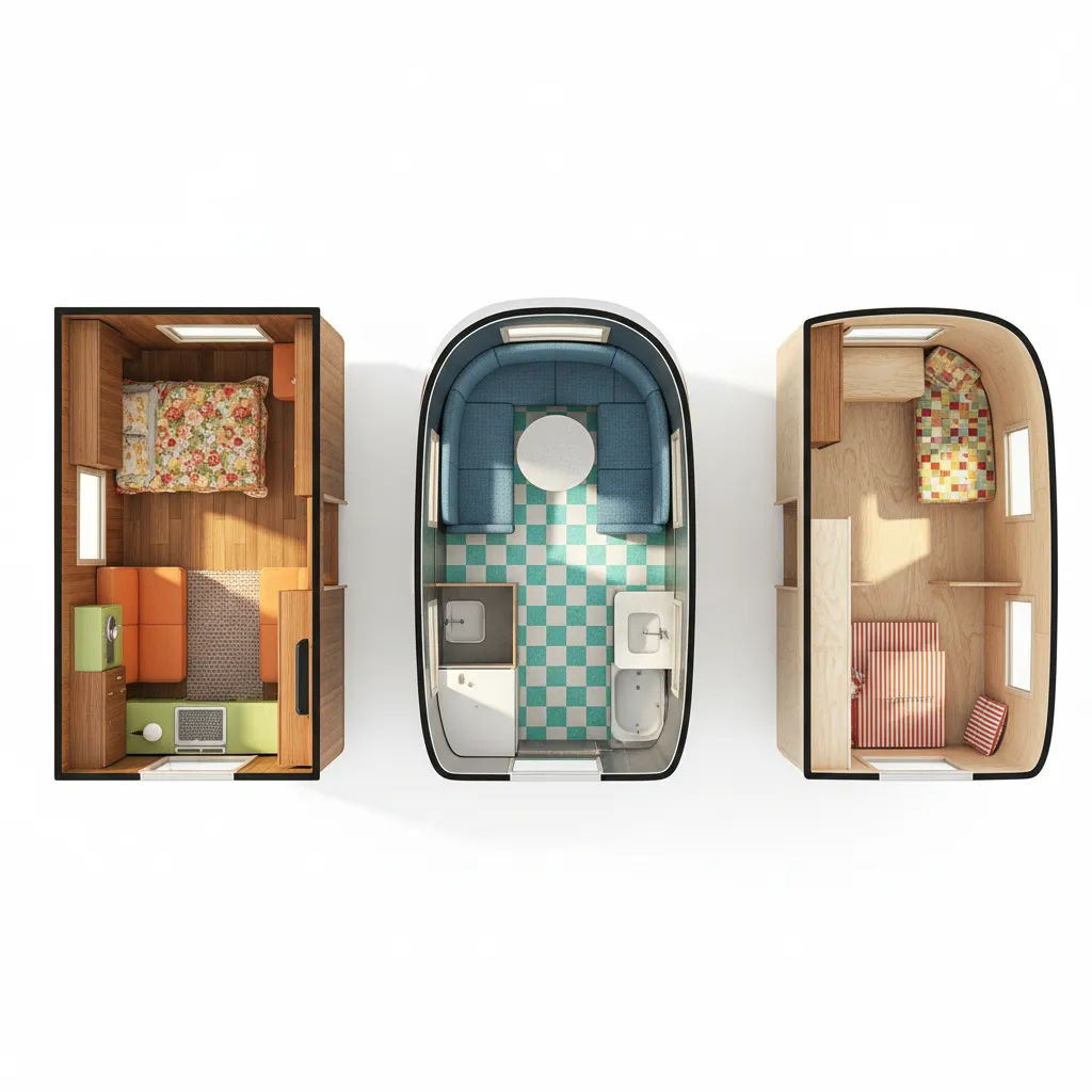 1960 Rambler Floor Plans vs Other Vintage RV Layouts