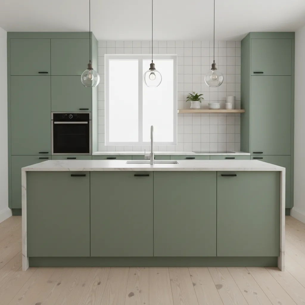 modern kitchen cabinets covered with matte vinyl cabinet stickers