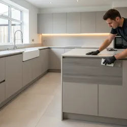 How to Apply Vinyl Stickers to Kitchen Cabinets Without Bubbles or Peeling