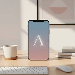 How Designers Create Viral Letter Name Wallpapers