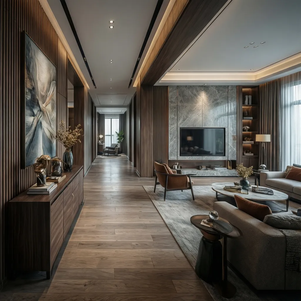 Visualización 3D de una casa con recorrido interior