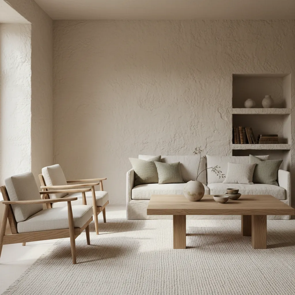 Estilo Wabi Sabi en Diseño de Interiores