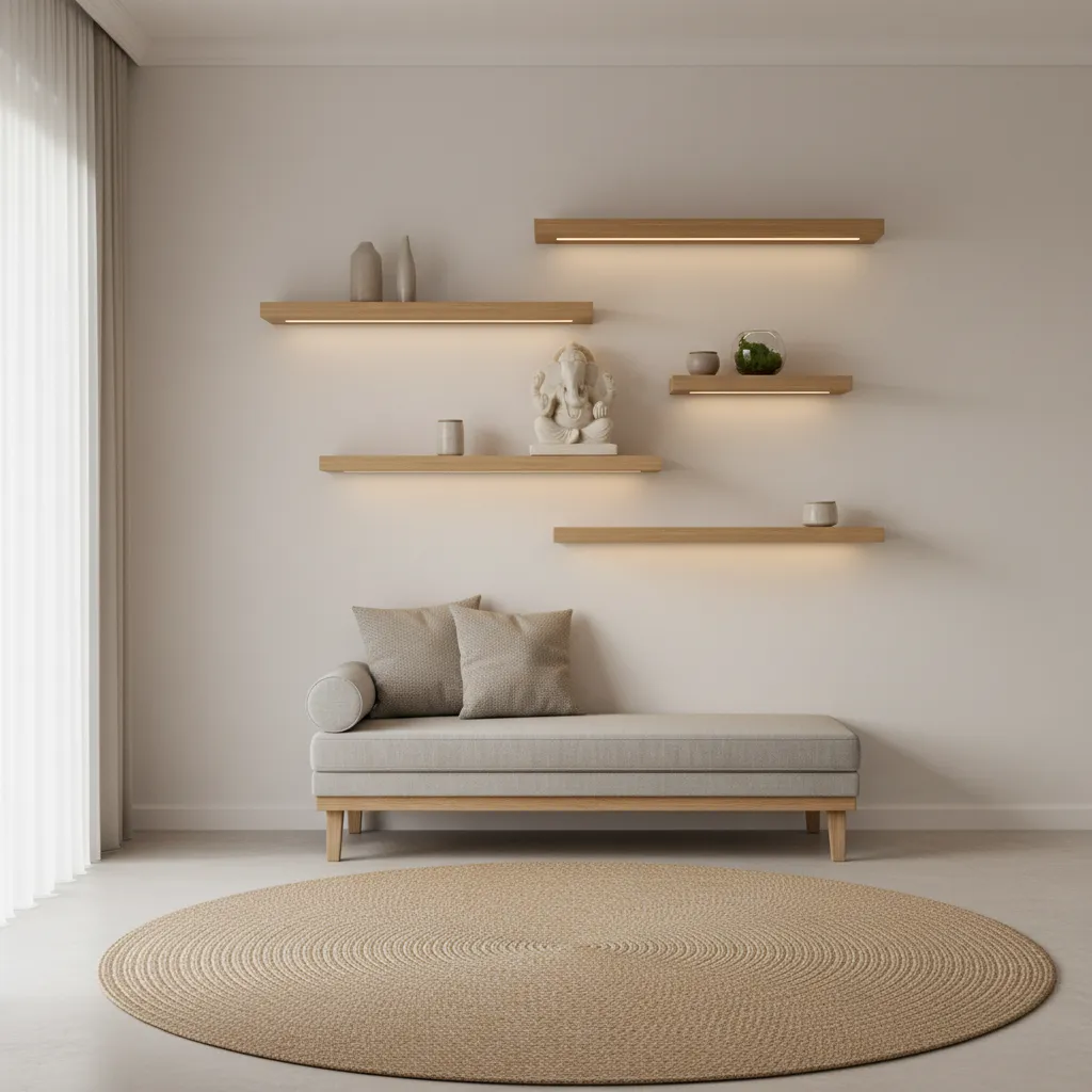 Five wall altar designs for home