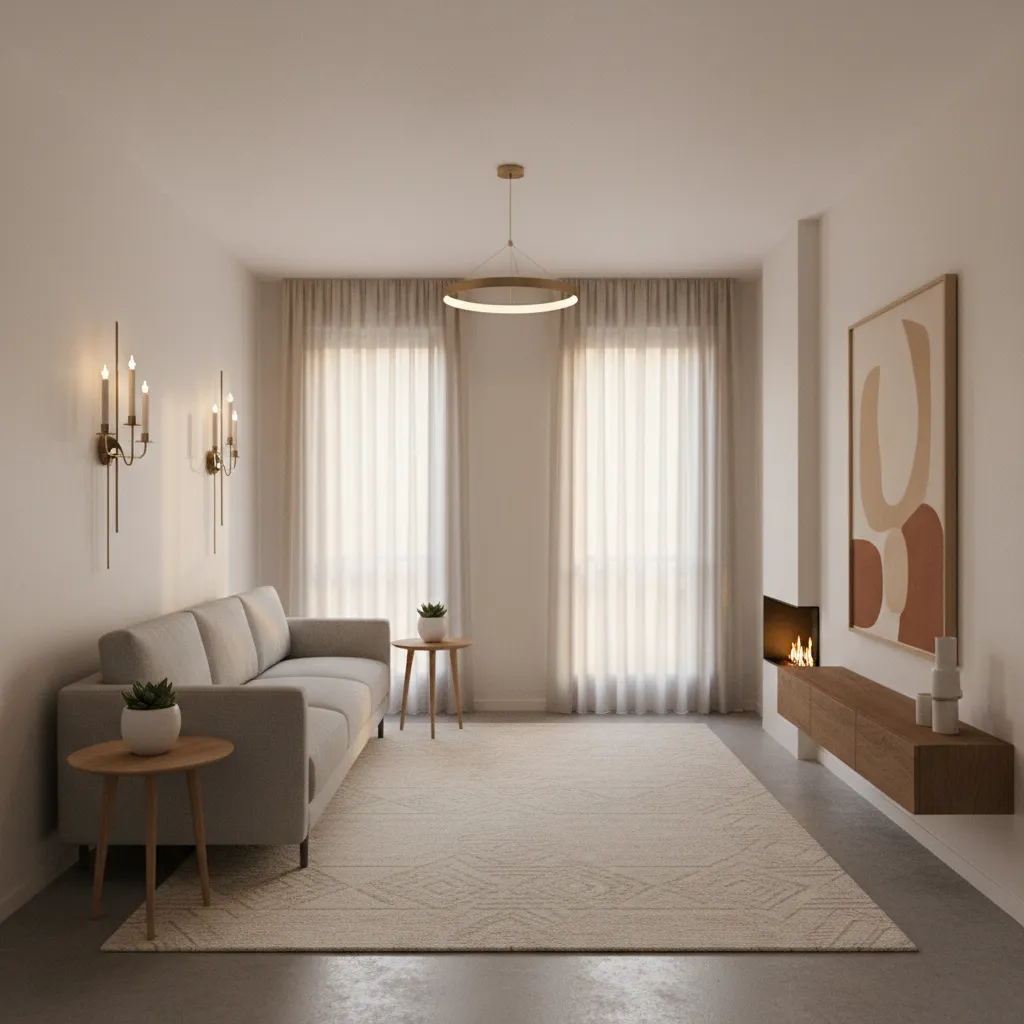 How to Optimize Wall Candle Sconce Placement to Make Small Rooms Look Bigger