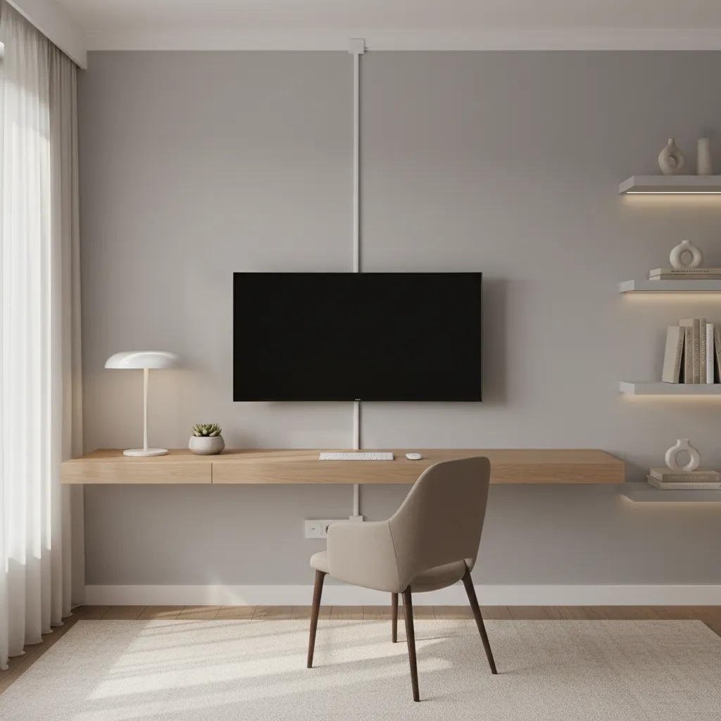 Cable Management Solutions for Wall-Mounted Monitor Setups