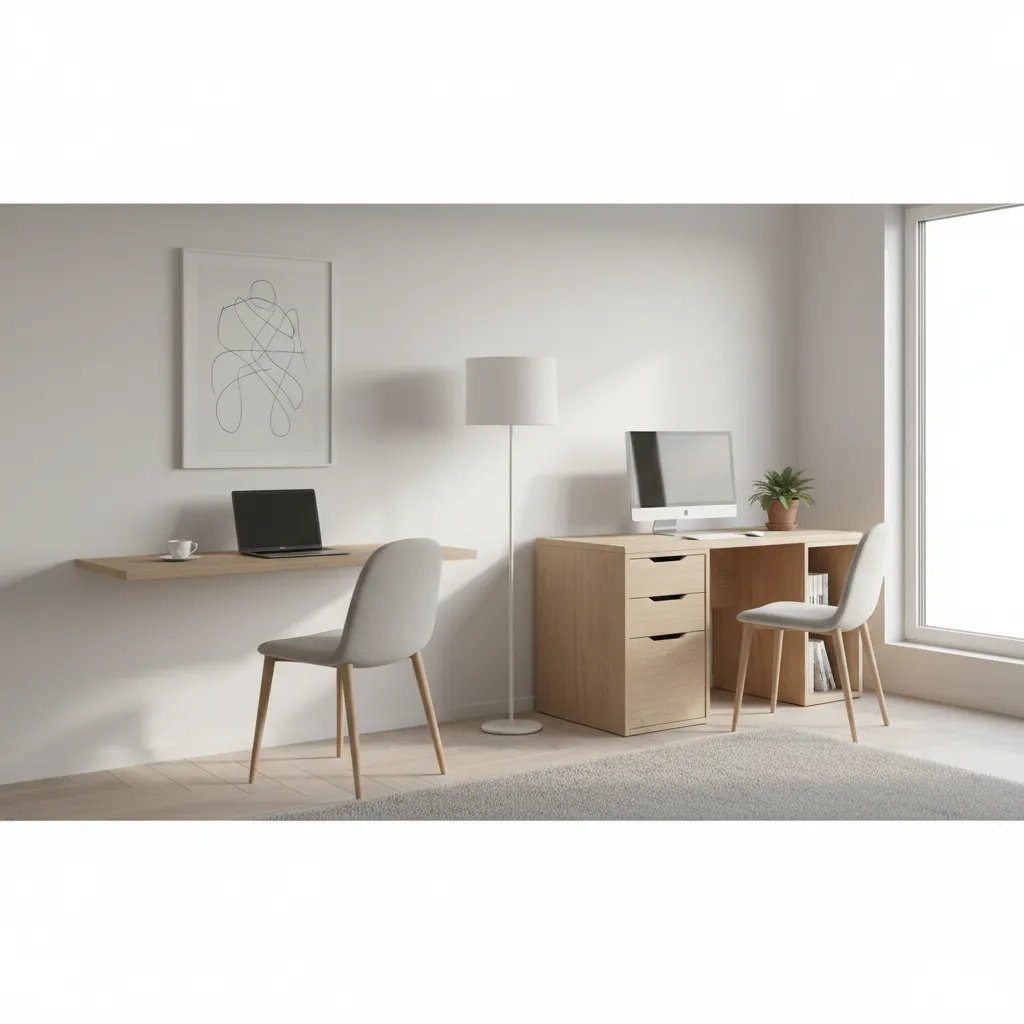 Wall-Mounted vs Compact Wooden Desks: Which Is Better for Small Spaces?