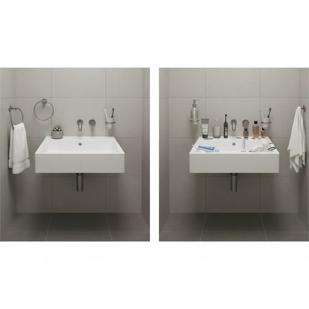 Wall-Mounted vs Countertop Bathroom Accessories for Small Spaces