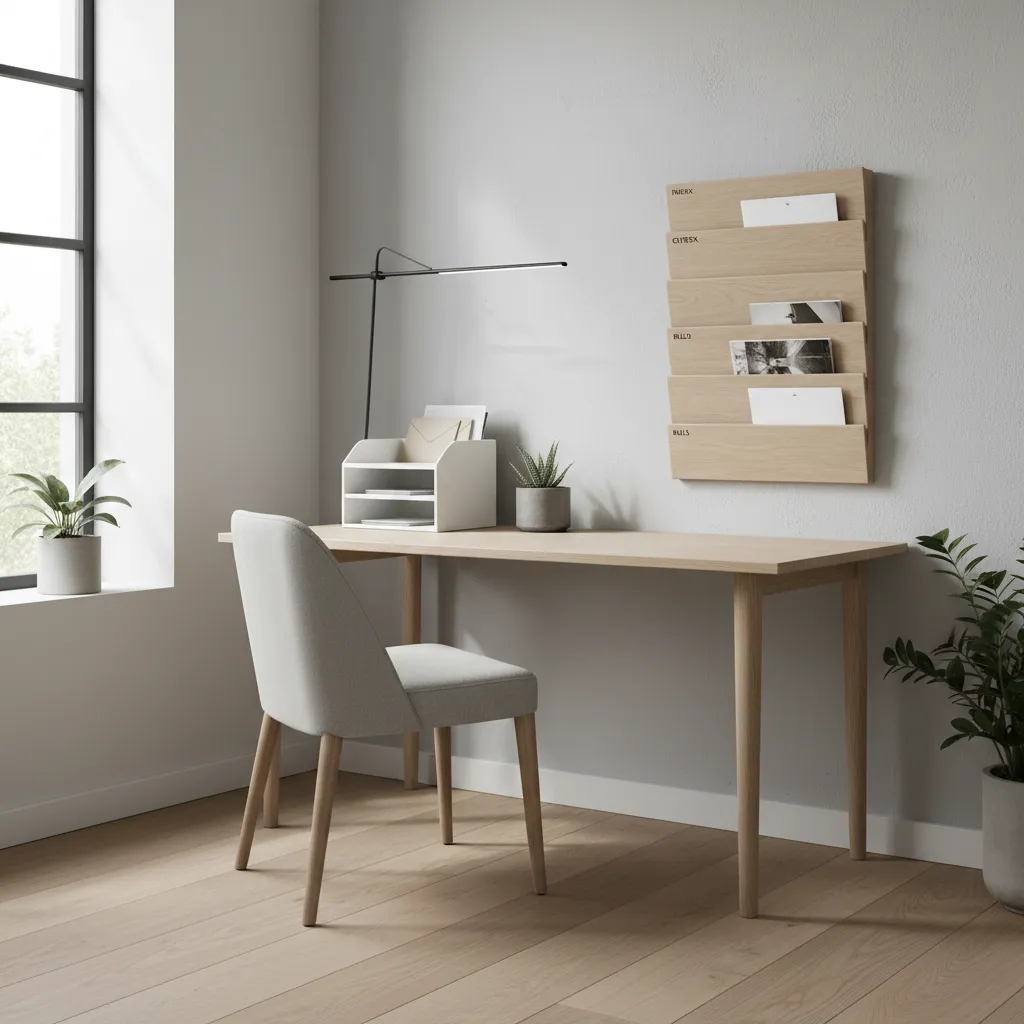 Wall Mounted vs Desk Mail Stations Which Works Best for a Home Office