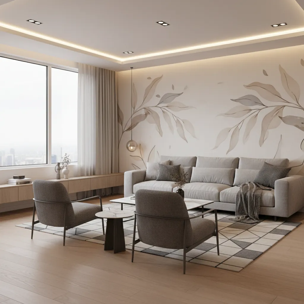 Hall Stickers Blank Hall Wall? Wall Stickers for Hall Interior Design Fix