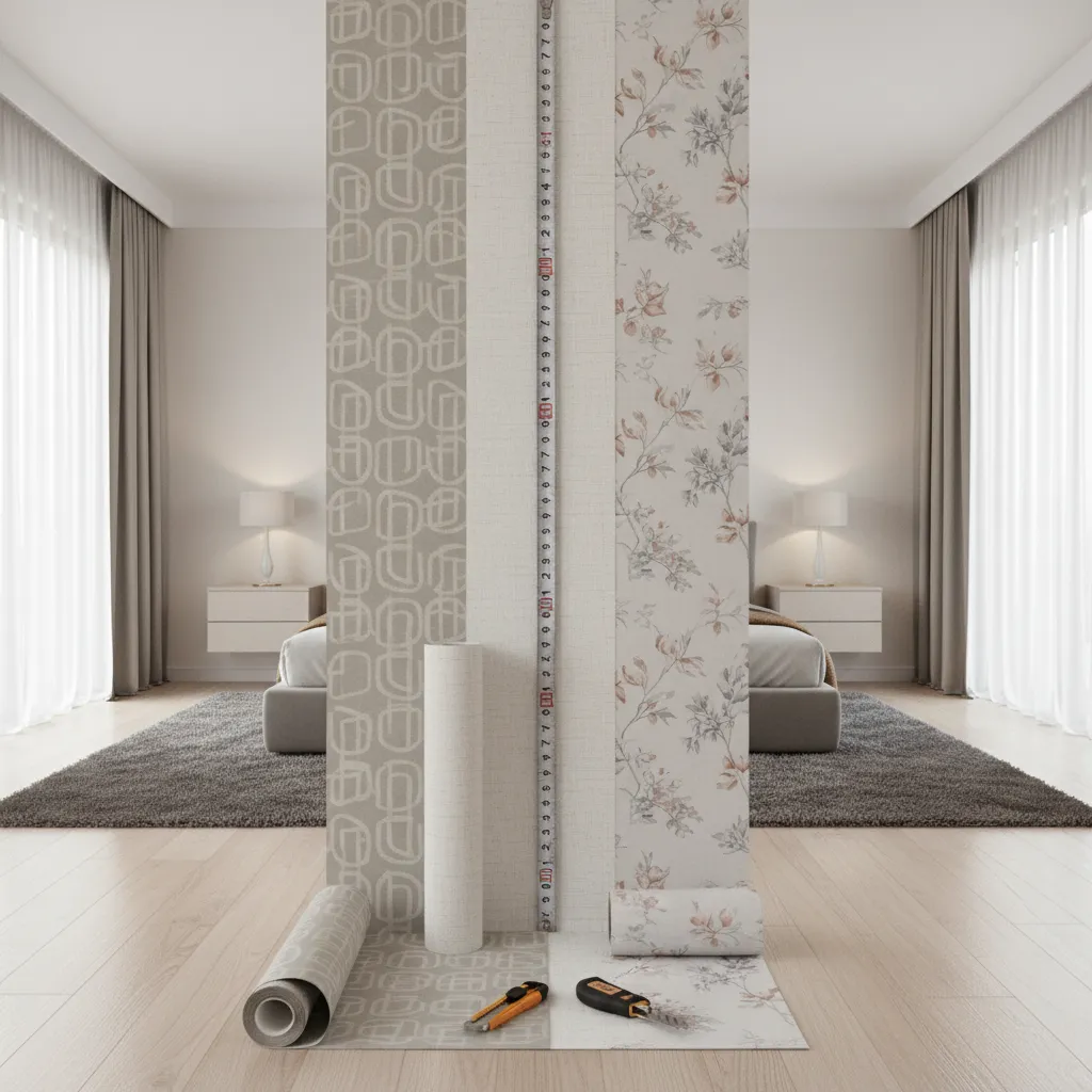 Calculating Wallpaper Rolls Based on Wall Dimensions