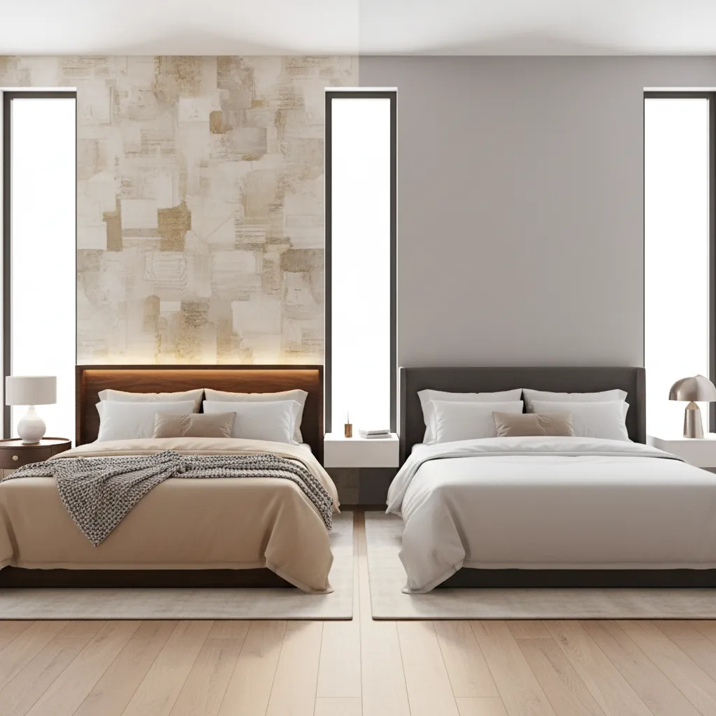 Full-Wall Wallpaper vs Paint for Bedroom Walls: Which Is Better?