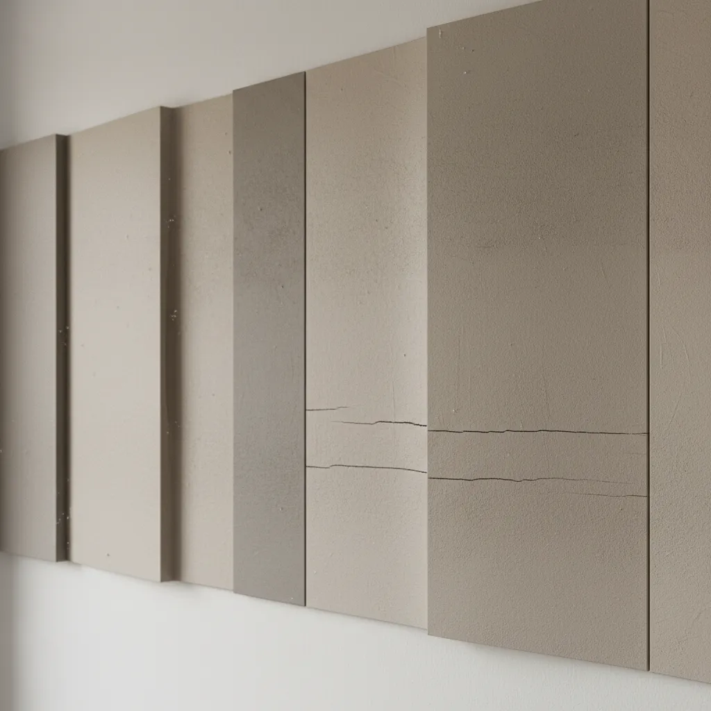 Decorative wall insulation panel warping due to improper installation