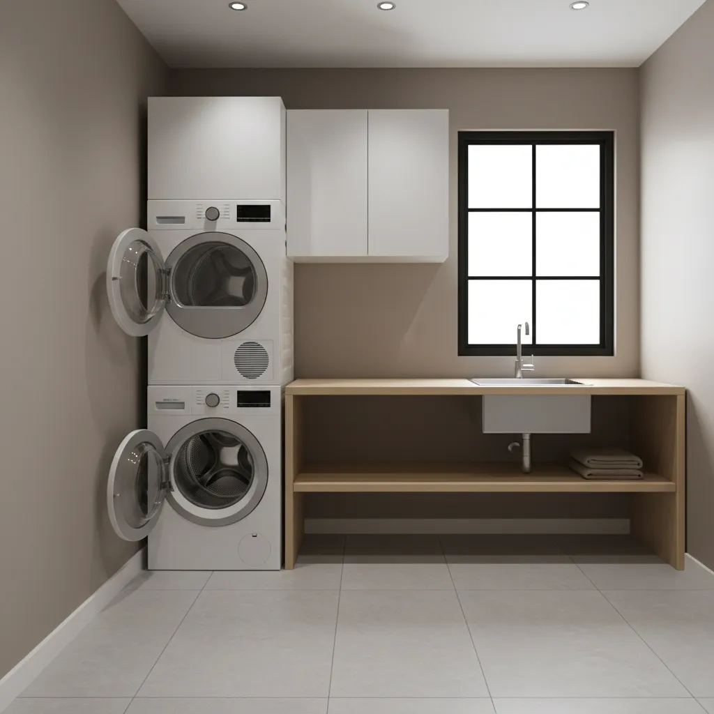 Washer and Dryer Not Fitting the Planned Space