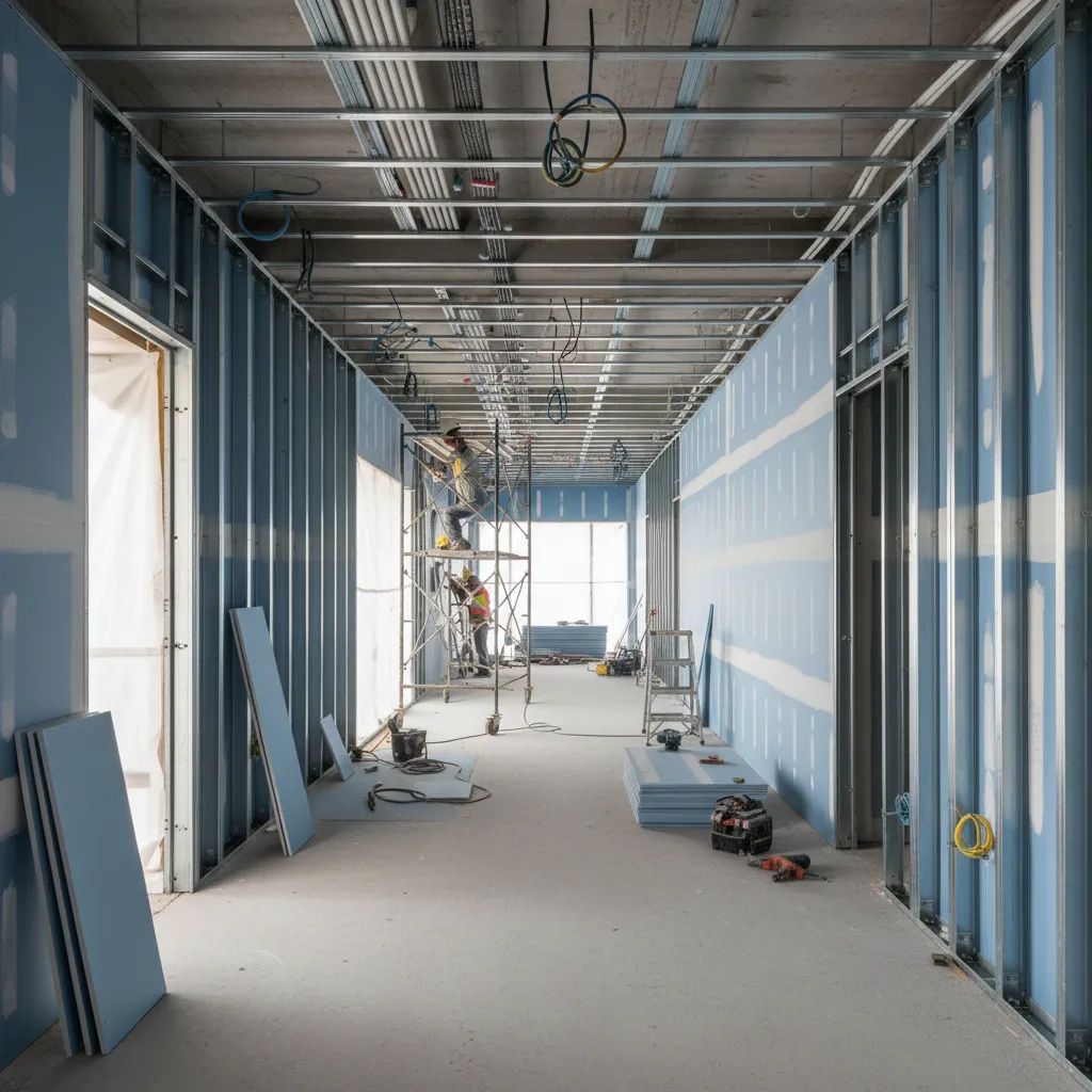 Waterproof Gypsum Board in Commercial Construction Projects
