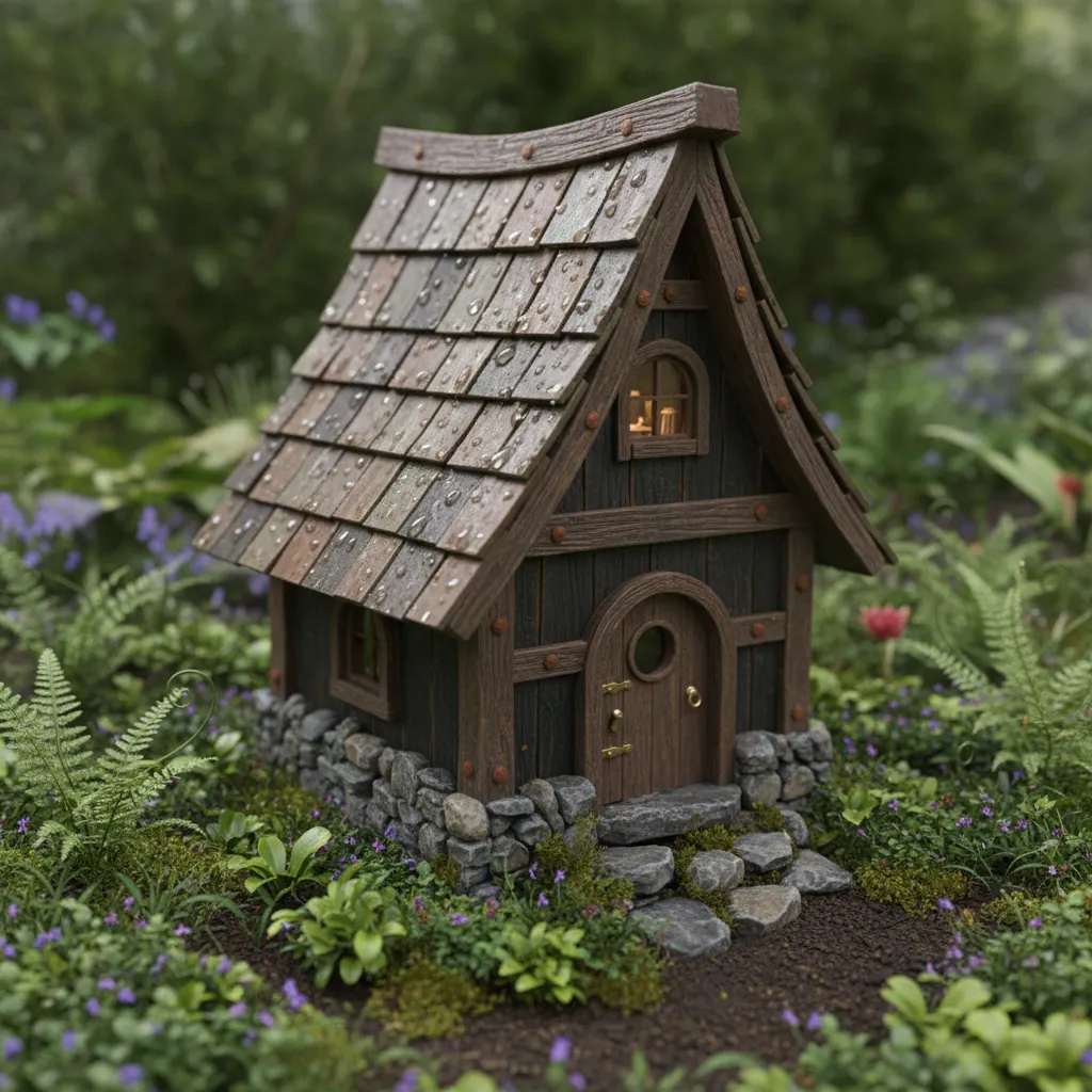 How to Weatherproof a DIY Gnome House for Heavy Rain