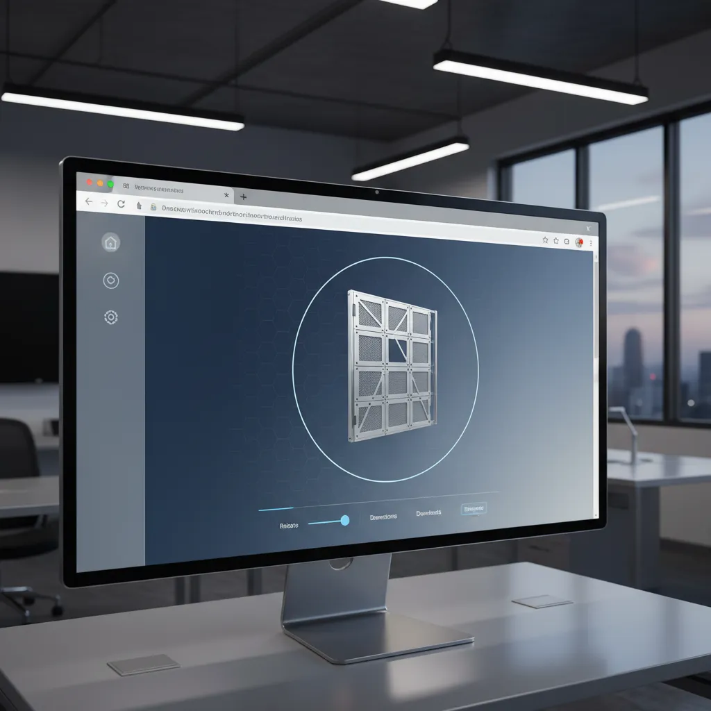 Interactive 3D model displayed in a browser viewer interface