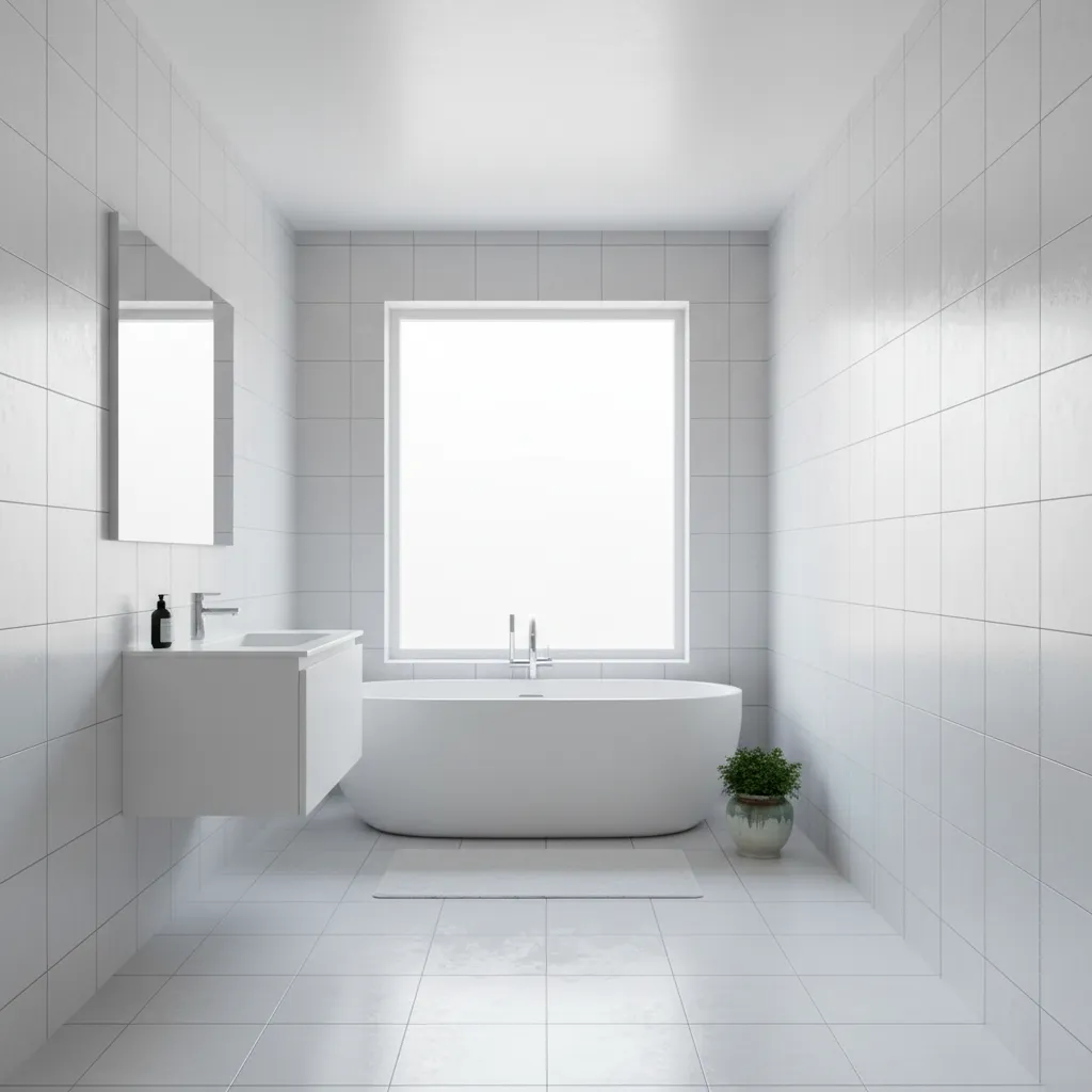 How to Maintain Bright White Bathroom Tiles for Years