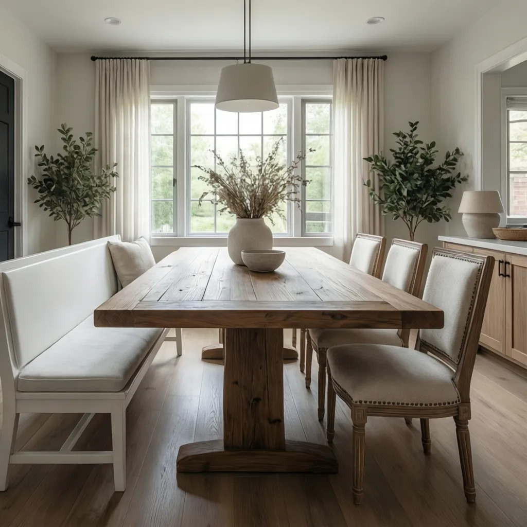 White Dining Bench vs Dining Chairs: Which Seating Option Works Better?