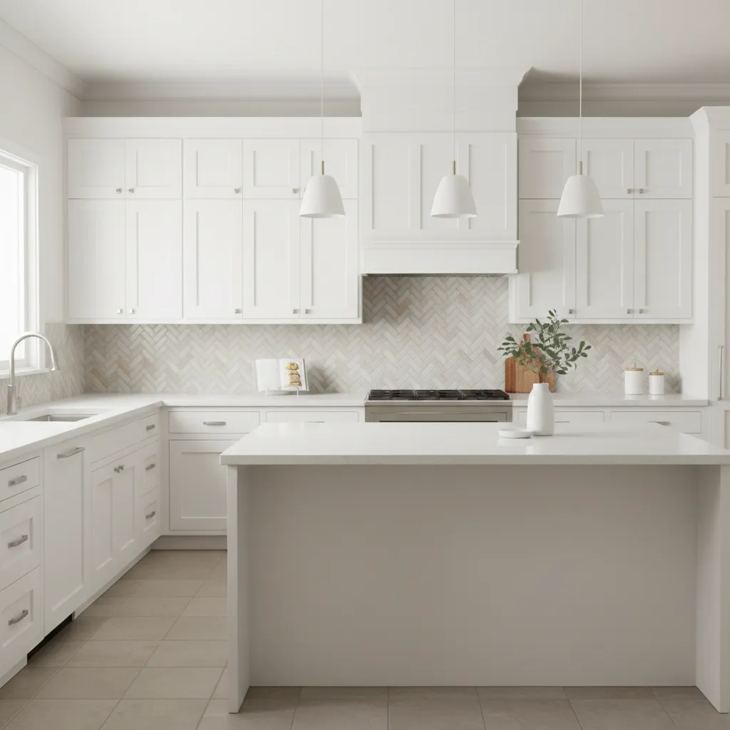 How to Choose the Right Tile for a White Kitchen Backsplash: A practical designer’s framework to pick backsplash tiles that actually work with white cabinets, lighting, and real kitchen use.