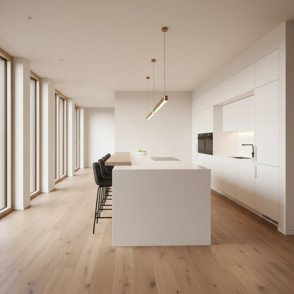 Kitchen Flooring Trends Designers Recommend for White Kitchens