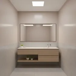 How to Combine Lighting and Paint Colors in a Windowless Bathroom