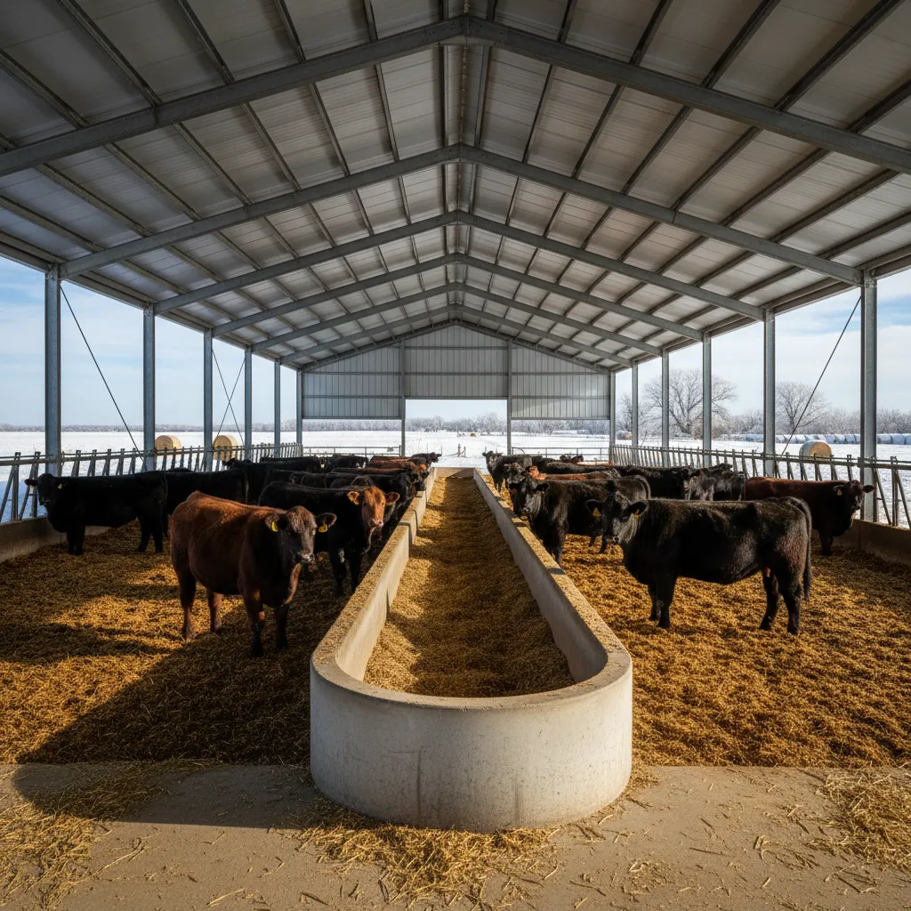 Wisconsin Beef Industry Standards for Steer Barn Design and Layout