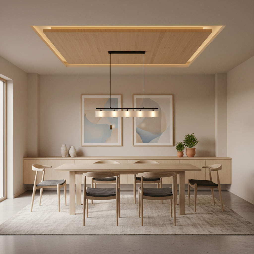 Dining Room Feels Dark? Modern False Ceiling Design Ideas
