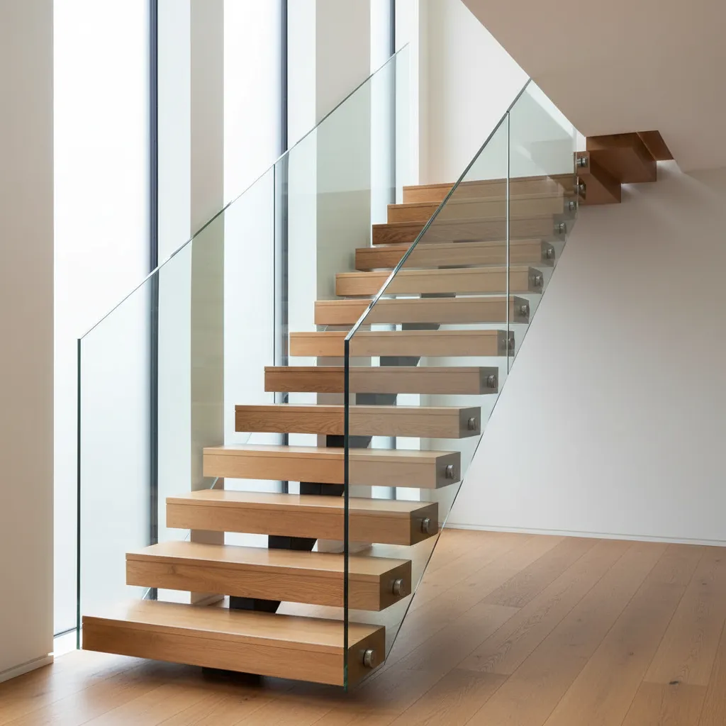 Diseños de escaleras interiores de madera: ideas y estilos