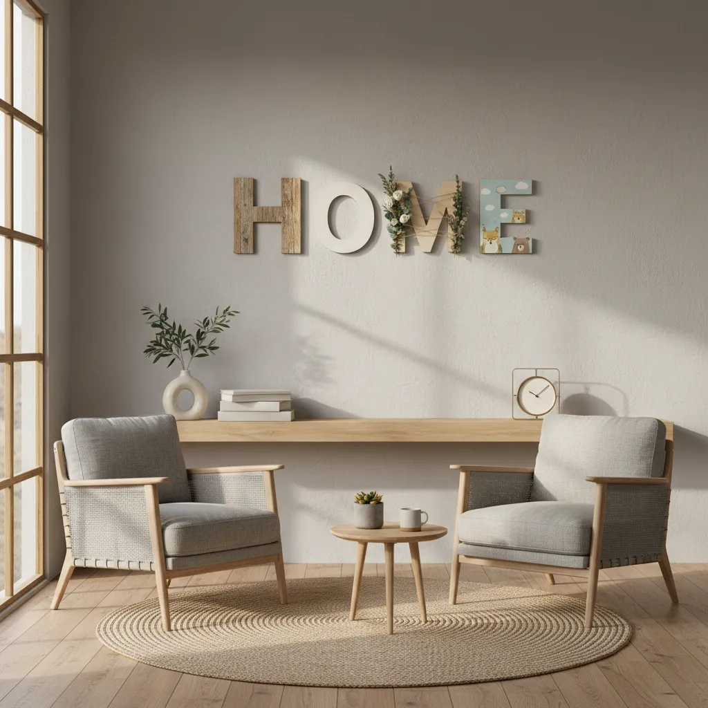 How to Choose the Right Decoration Style for Wooden Letters