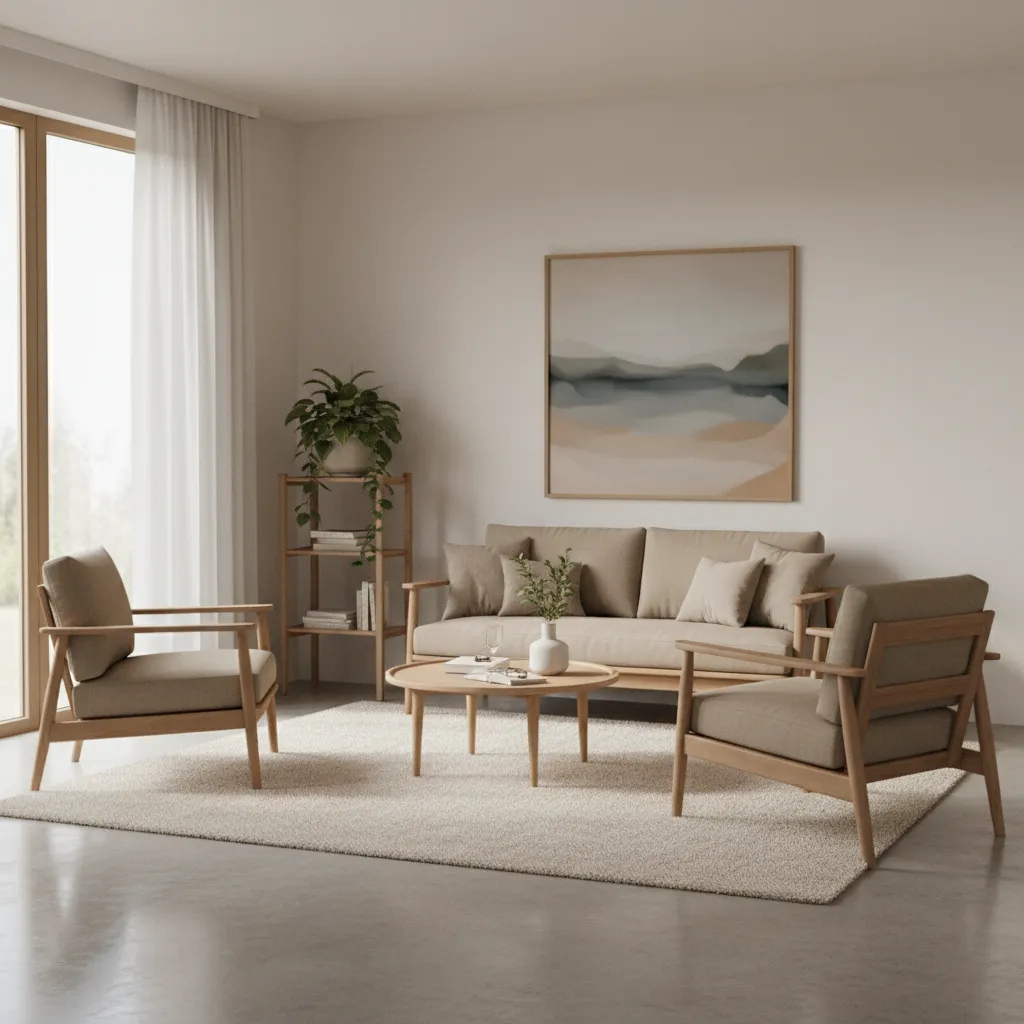 Wooden Sofa Set Designs for Small Living Room with Price Guide
