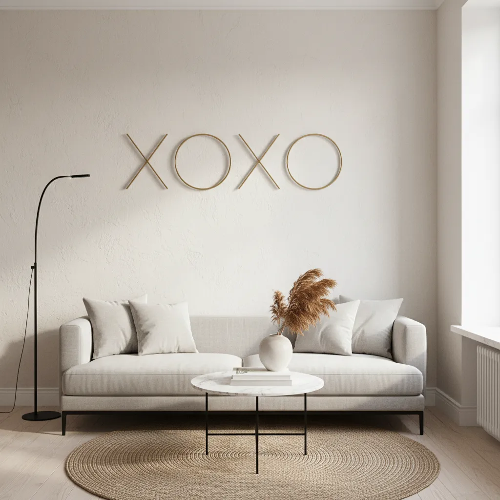 Best Placement Tips for XOXO Wall Decor in Small Spaces